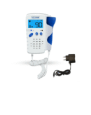 OTICA VCOMIN Professional Ultrasonic Fetal Doppler Rechargeable Headphone Jack and Built in Speaker, Baby Heart Beat Monitor