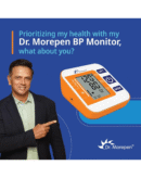 Dr. Morepen Arm Blood Pressure Monitor Model Bp 14, Multicolor