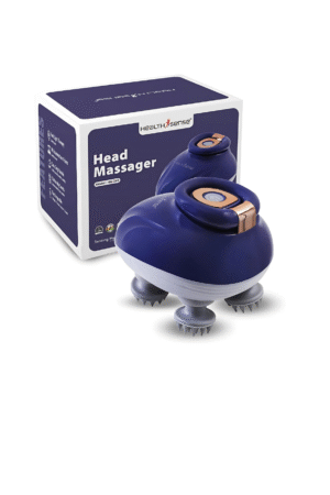 HealthSense Rechargeable Head Massager Machine with 96 Silicone Points