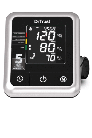 Dr Trust A-One Galaxy" Blood Pressure Testing Monitor (Black)
