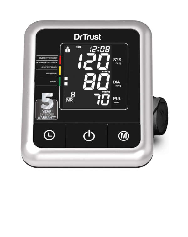 Dr Trust A-One Galaxy" Blood Pressure Testing Monitor (Black)
