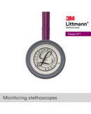 Classic III Monitoring Stethoscope, Plum Tube, 27 inch, 5831