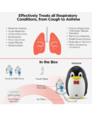 Dr Trust USA Junior Compressor Nebulizer Complete Kit With Child and Adult Mask