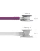 Classic III Monitoring Stethoscope, Plum Tube, 27 inch, 5831