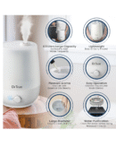 Dr Trust Luxury Cool Mist Room Humidifier for Adults and Baby Bedroom 4.5L - 907