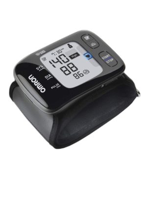 Omron HEM 6232T Wrist Blood Pressure Monitor (Black)