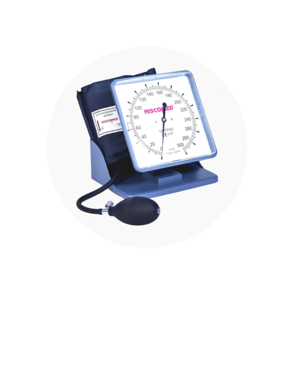 Niscomed PW-217 Manual Sphygmomanometer Aneroid Blood Pressure Apparatus