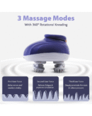 HealthSense Rechargeable Head Massager Machine with 96 Silicone Points