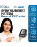 AccuSure Blood Pressure Monitor Fully Automatic Digital Large Display And Adjustable Arm-Cuff Comes