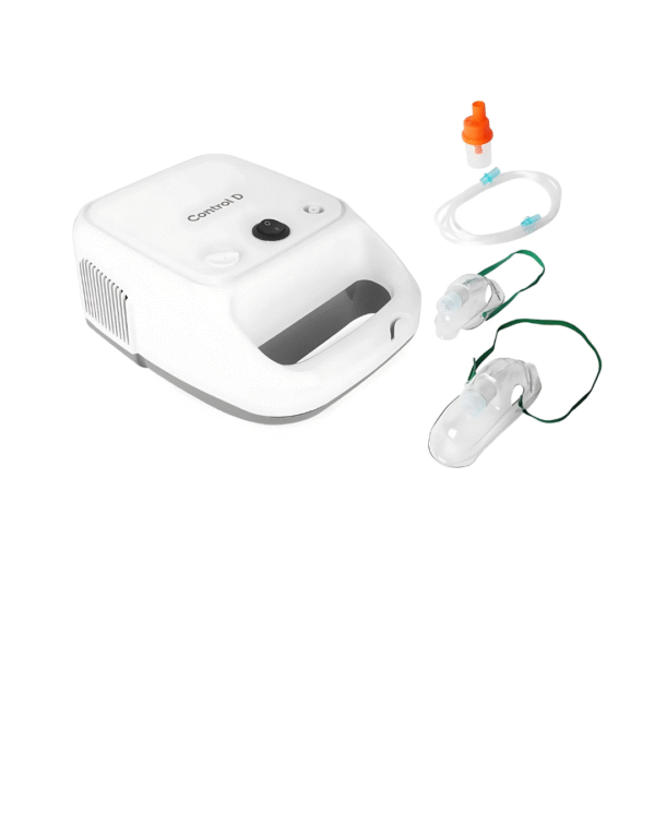 Control D Expert Nebulizer with Complete Kit for Kids & Adults Nebulizer (White) - Image 3
