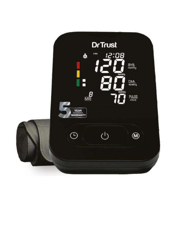 Dr Trust Smart Automatic Digital Blood Pressure Monitor BP Machine 101 (Black)