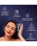 HealthSense Rechargeable Head Massager Machine with 96 Silicone Points