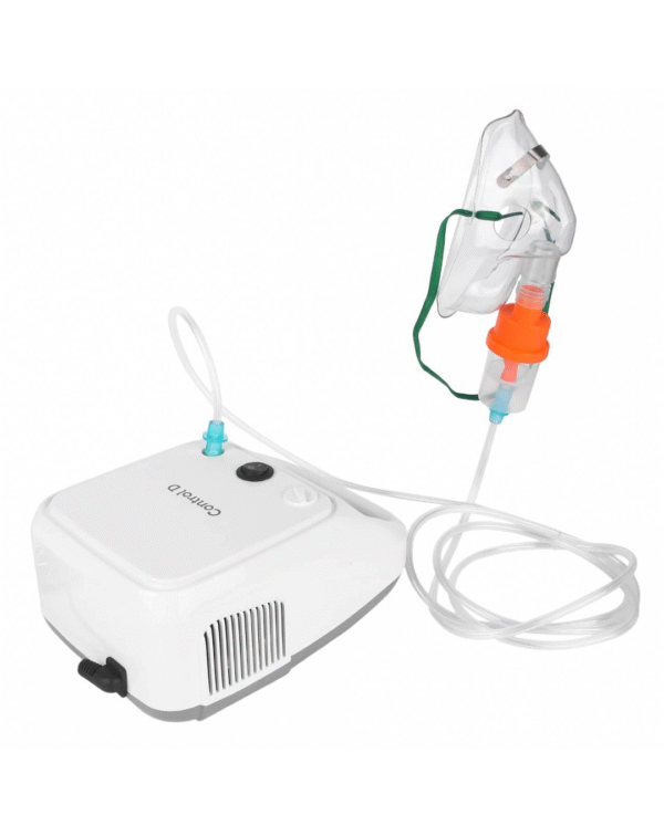 Control D Expert Nebulizer with Complete Kit for Kids & Adults Nebulizer (White) - Image 2