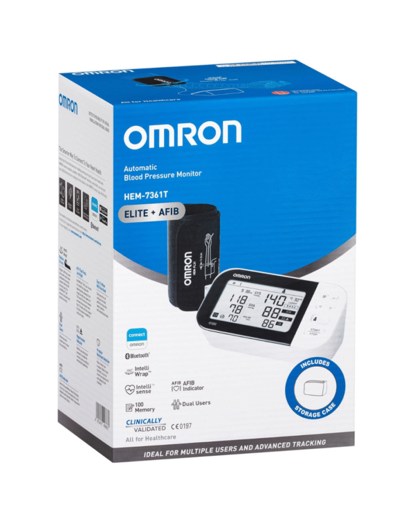 Omron HEM 7361T Bluetooth Blood Pressure Monitor - Image 5