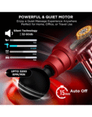 Dr Physio USA Supervolt X Blaze 1041 Rechargeable Handheld Percussion Gun Massager Machine