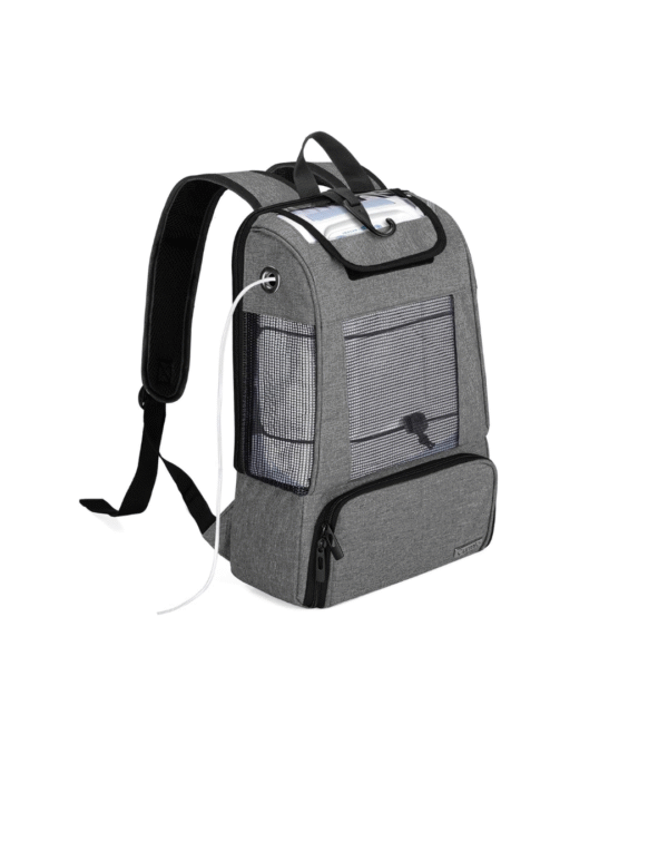 Portable Oxygen Concentrators Backpack, Universal POC Travel Carrying Bag with Mesh Panels