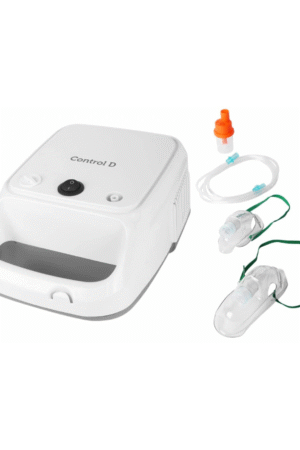 Control D Expert Nebulizer with Complete Kit for Kids & Adults Nebulizer (White)