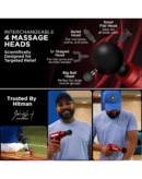 Dr Physio USA Supervolt X Blaze 1041 Rechargeable Handheld Percussion Gun Massager Machine