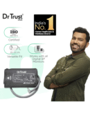 Dr Trust USA Upper Arm BP Monitor Cuff Size of 22-42 cm For Blood Pressure Measurements, Durable, Soft & Comfortable BP Machine Cuff