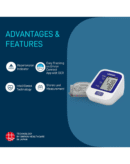 Omron HEM 7124 Fully Automatic Digital Blood Pressure Monitor with Intellisense Technology