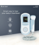 OFD 103 Fetal Doppler with in-Built Speaker, Smart Noise Reduction & Heartbeat Detection Machine