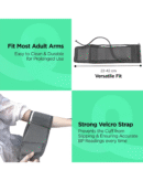 Dr Trust USA Upper Arm BP Monitor Cuff Size of 22-42 cm For Blood Pressure Measurements, Durable, Soft & Comfortable BP Machine Cuff