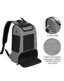 Portable Oxygen Concentrators Backpack, Universal POC Travel Carrying Bag with Mesh Panels