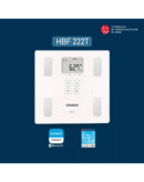 Omron HBF 222T Complete Digital Body Composition Monitor With Bluetooth