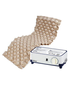 Dr Trust Air Mattress Anti Decubitus Air Pump and Bubble Mattress (Brown)