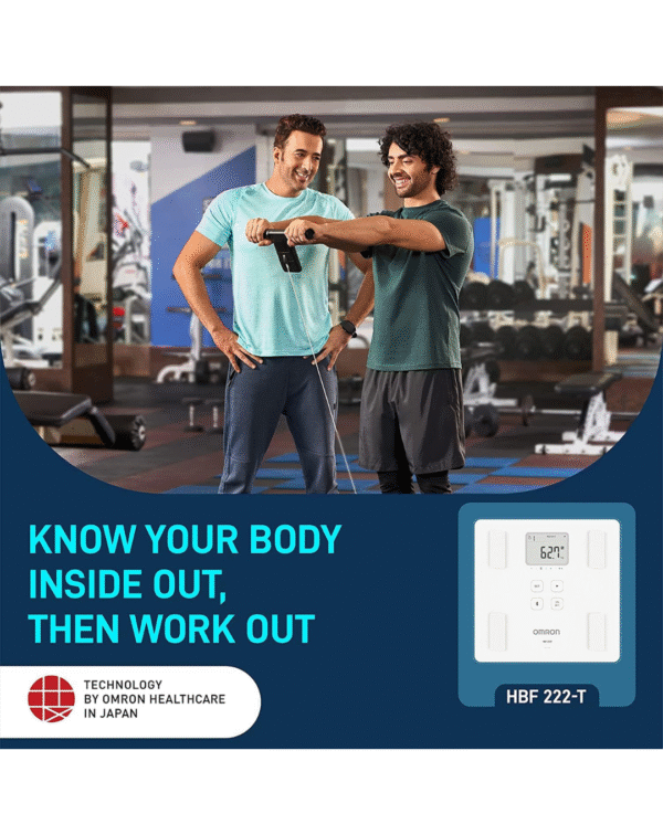 Omron HBF 222T Complete Digital Body Composition Monitor With Bluetooth - Image 3