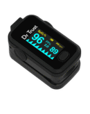 Dr Trust Signature Series Finger Tip Pulse Oximeter With Audio Visual Alarm (Midnight Black)