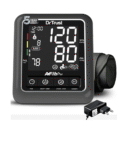 Dr Trust Atrial Fibrillation Automatic Dual Talking Digital BP Monitor Machine (Black)