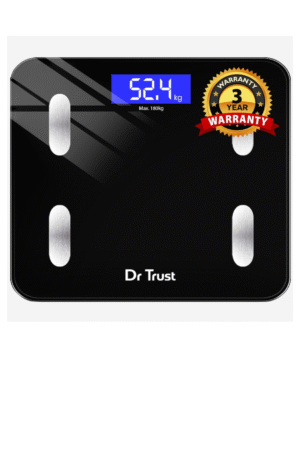 Dr Trust USA 509 Digital BMI Weight Scale with Body Fat Analyzer and Fitness Body Composition Monitor