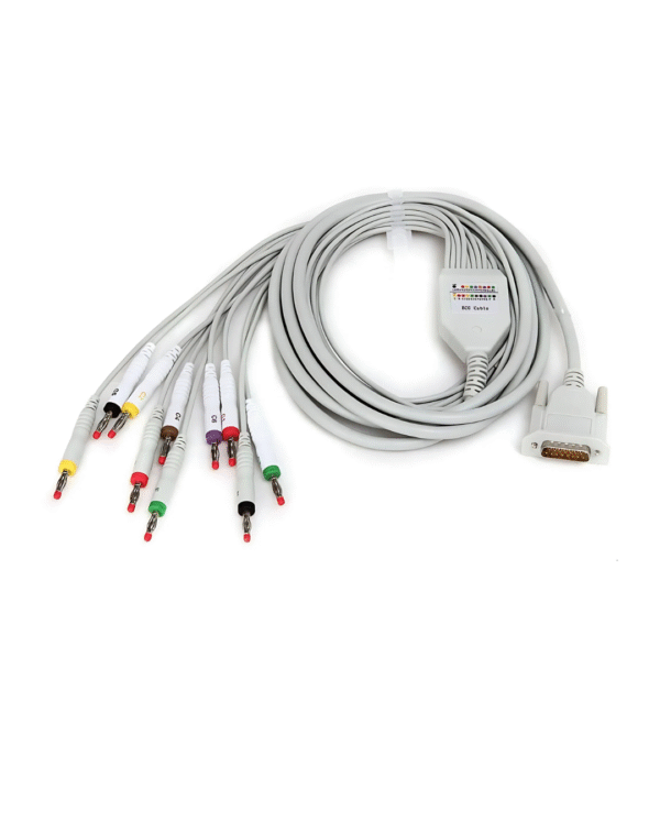 Contec ECG 10 Lead Cable,15 pin