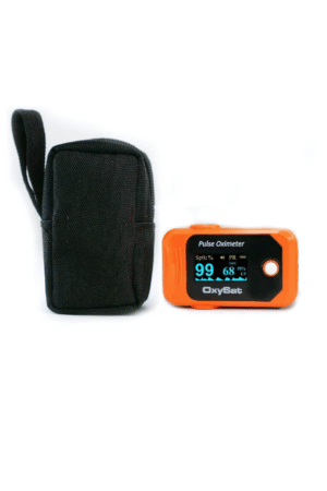 OXYSAT - Finger Tip Pulse Oximeter with SpO2, Perfusion Index and Pulse Rate readings