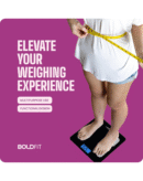 Boldfit Weight Machine for Home Digital Weighing Machine for Human Body with LCD Display