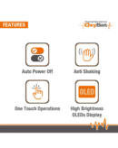 OXYSAT - Finger Tip Pulse Oximeter with SpO2, Perfusion Index and Pulse Rate readings