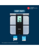 Omron New Karada Scan HBF 702T Digital Body Composition Monitor, Silver