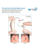LEO-TUNE hearing aid machine for ear old age 2 units ear machine