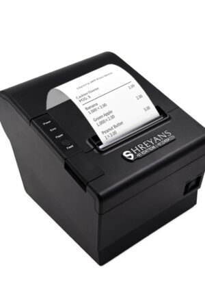 SHREYANS 80mm Thermal Receipt Printer with Auto Cutter (USB+Bluetooth+WiFi)