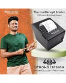 SHREYANS 80mm Thermal Receipt Printer with Auto Cutter (USB+Bluetooth+WiFi)