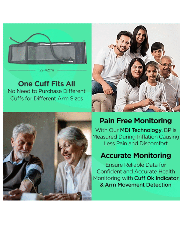 Dr Trust (USA) Fully Automatic Comfort Digital Blood Pressure BP Monitor - Image 3