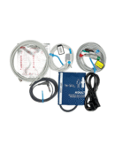 Dr Diaz Touch Screen Patient Monitor System with 5 Parameters - SpO2, ECG, NIBP, Temperature and Pulse (White)