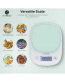 HOMEBASIC Digital Kitchen Weighing Scale 5Kg, High-Precision 0.1g Accuracy