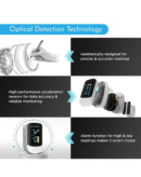 HealthSense Pulse Oximeter, SpO2 Fingertip Monitor