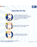 CIR Adult Diaper Pants Style | Adult Diaper Medium Size (M)