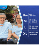 Liberty Eco Adult Diaper Pants, Medium (M) Size, 20 Count, Waist Size (61-115cm | 24-45 inches)