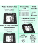 Dr Trust (USA) Fully Automatic Comfort Digital Blood Pressure BP Monitor