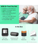 Dr Trust (USA) Fully Automatic Comfort Digital Blood Pressure BP Monitor