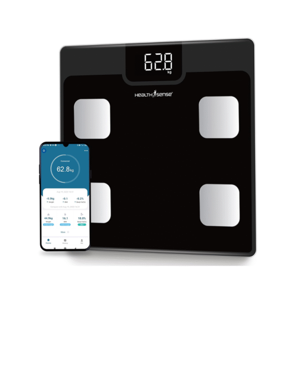 HealthSense Bluetooth BMI Weight Machine For Body Weight